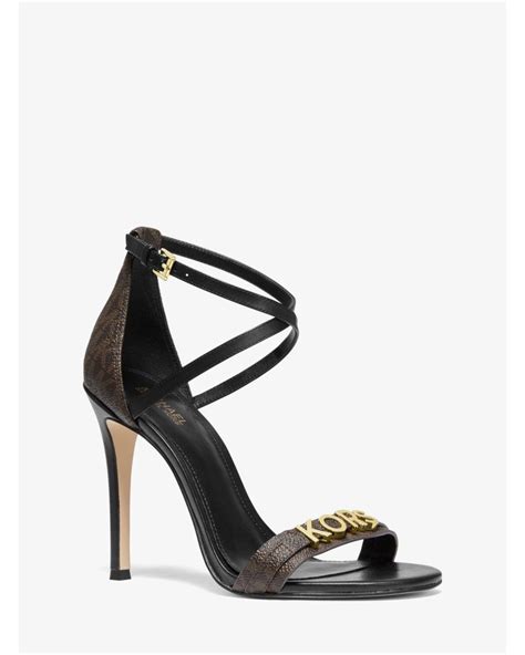 goldie logo sandal michael kors|Goldie Logo Sandal .